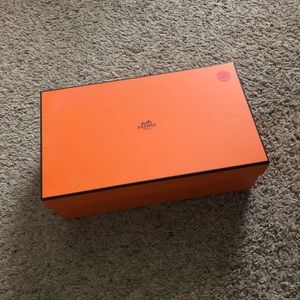 Hermes shoe box